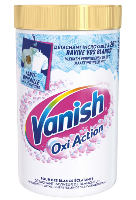 Vanish Oxi Advance Vlekkenverwijderaar Poeder 940 g – Wit