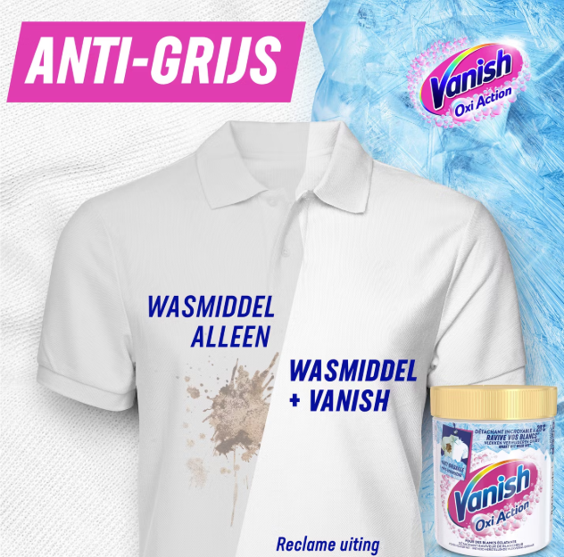 Vanish Oxi Advance Vlekkenverwijderaar Poeder 940 g – Wit