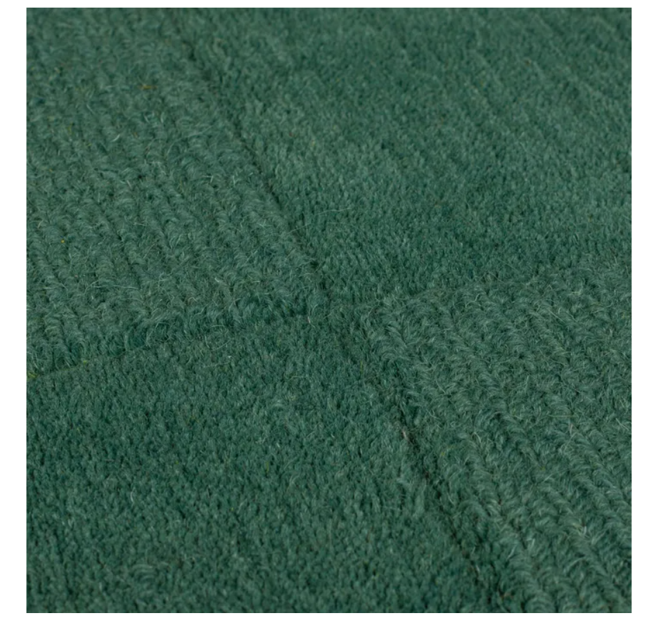 Flair Rugs Check Ombre Vloerkleed – 160 × 230 cm – Groen – 100% Wol