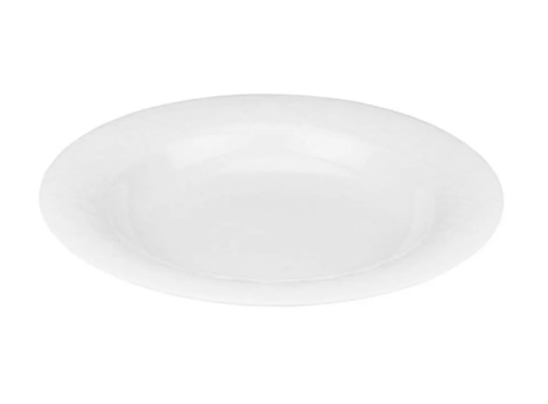 Rosenthal Set van 2 Diepe Borden, 24 cm, Wit, Porselein
