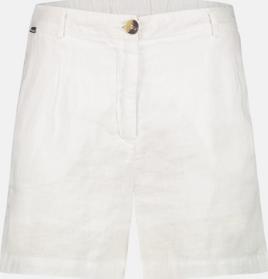 Gaastra Yaelle Shorts – Dames – Maat XL – Bright Wit – Comfortabele Pasvorm & Luxe Materiaalmix