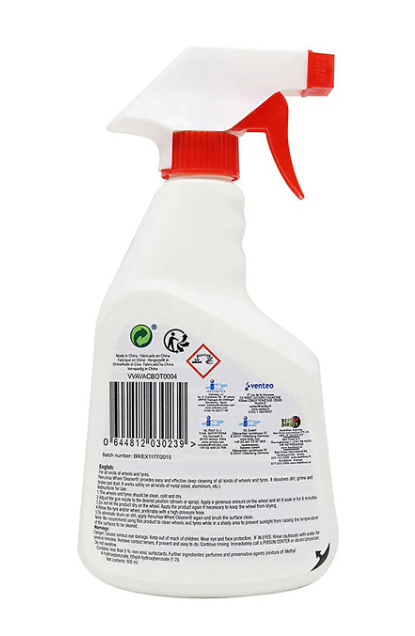 Renumax Velgenreiniger 500ml Transparant – 22 x 7 x 7 cm
