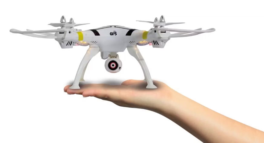 Jamara Payload GPS VR Drone | 720p HD Camera | 62x62x18,8 cm | Wit