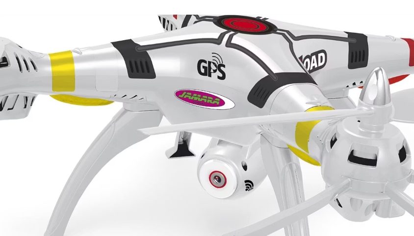 Jamara Payload GPS VR Drone | 720p HD Camera | 62x62x18,8 cm | Wit