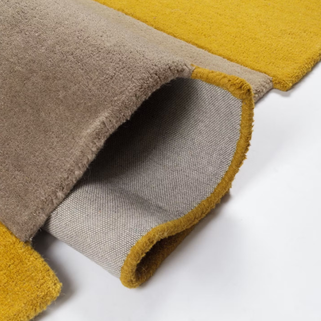 Flair Rugs Collage Wol Vloerkleed 200 x 290 cm – Ochre