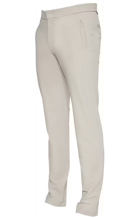 Vardecci Italy Heren Golfbroek – Sand – Sneldrogend, Kreukvrij & Comfortabel - maat L