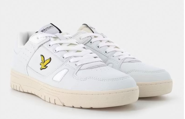 Lyle & Scott Evanton III Heren Sneakers – Maat 44 – Wit