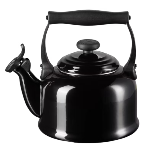 Le Creuset Classic Fluitketel 1,6 L – Ebbenhout Zwart – 27 x 21 x 25 cm