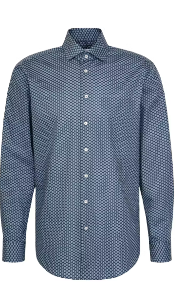 Seidensticker New Kent Business Shirt | Regular Fit | 42 Sage Green | 100% Katoen | 01.845413-73