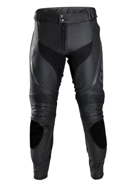Claw Timo Sport Motorbroek – Heren – Maat L – Zwart – 100% Buffelleer 1,2 mm