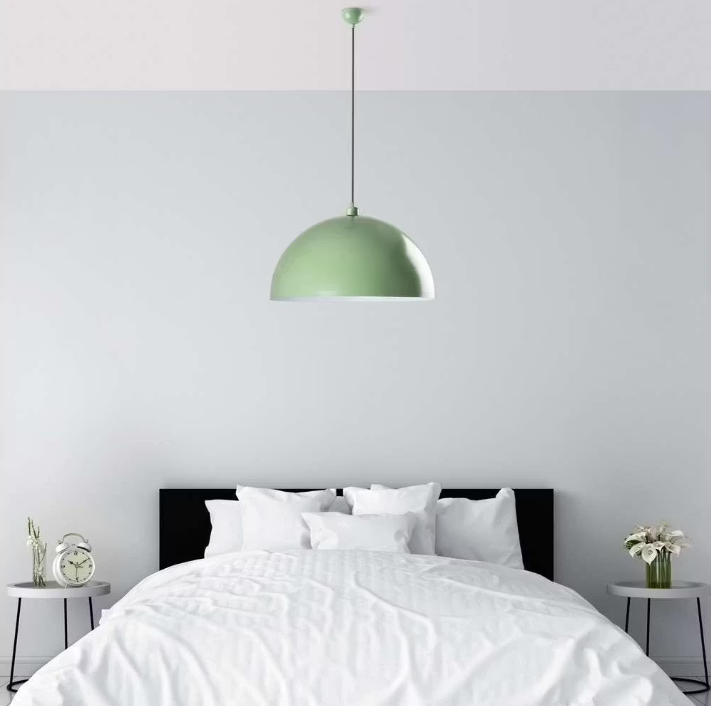 opviq Kure 236 hanglamp - 60×35 cm - mint - E27