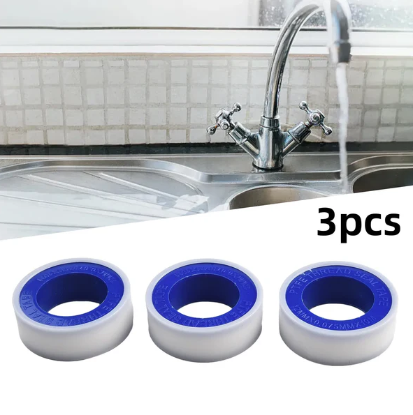 Onetools Teflontape - dubbelzijdig - 3 Stuks -12mm x 10m