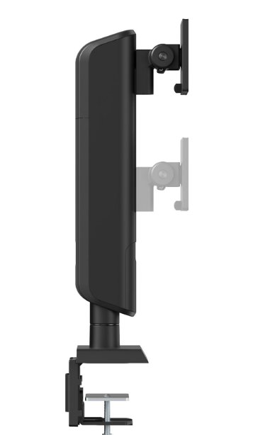 VDD LUMLDT70-C01 Monitorarm - Zwart - 71x18x20 cm – Ergonomische Clamp-on Monitorstandaard