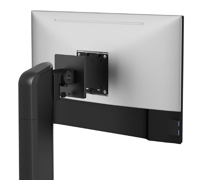 VDD LUMLDT70-C01 Monitorarm - Zwart - 71x18x20 cm – Ergonomische Clamp-on Monitorstandaard