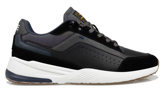 PME Legend Noselifter Sneakers Heren - Zwart - Maat 45 – Sportief Multimatariaal Comfort