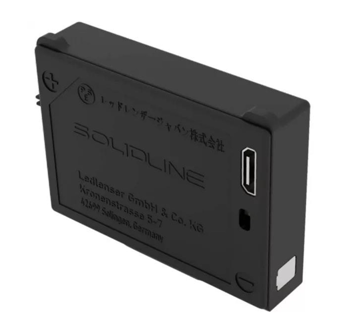 Ledlenser Solidline lithium-ion batterij pack 850 mAh – geschikt voor SH2, SH3, SH5 – lichtgewicht
