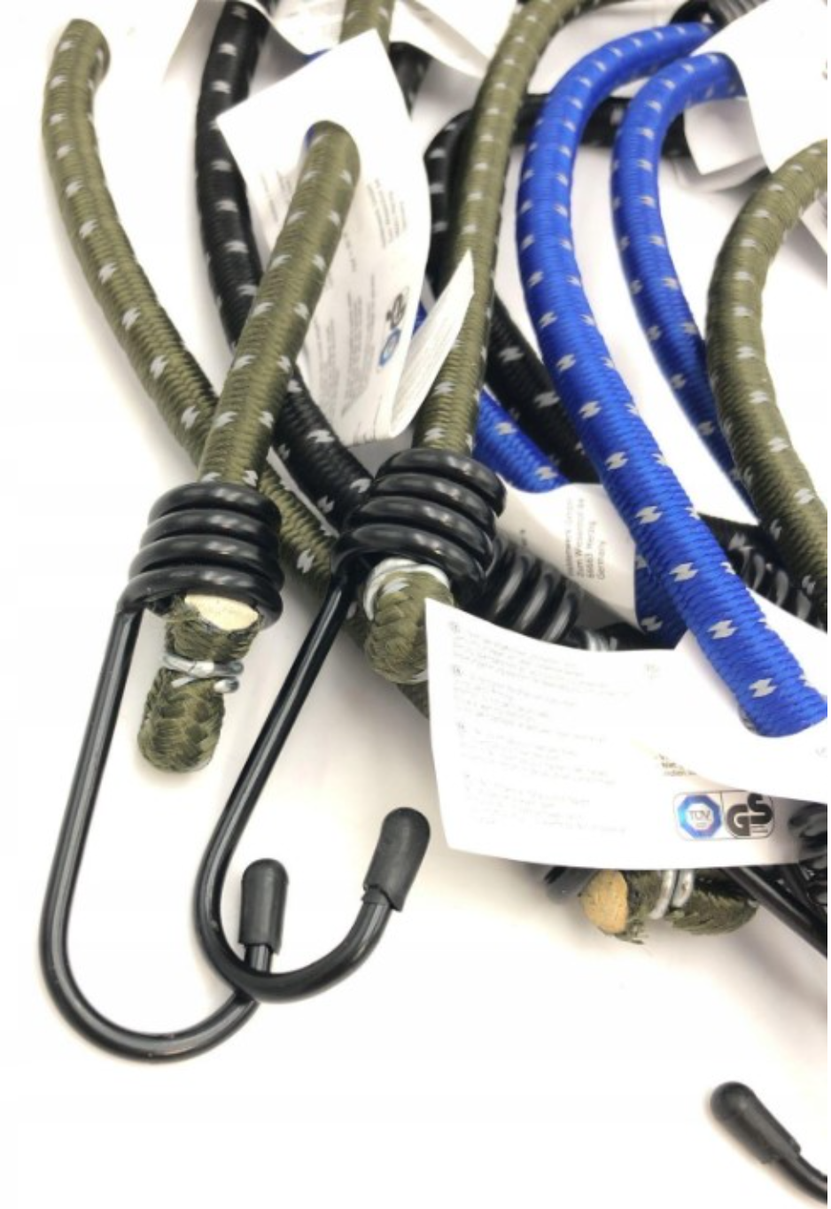 Heldenwerk Bagagetouwen met Haken – 10-delig – 45 cm – TÜV/GS Gecertificeerd – Sterk & Elastisch