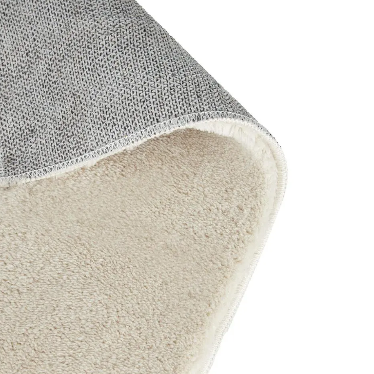 tectake Soft Zone Vloerkleed – Kortpolig – Extra Zacht – Beige – 200 × 290 cm