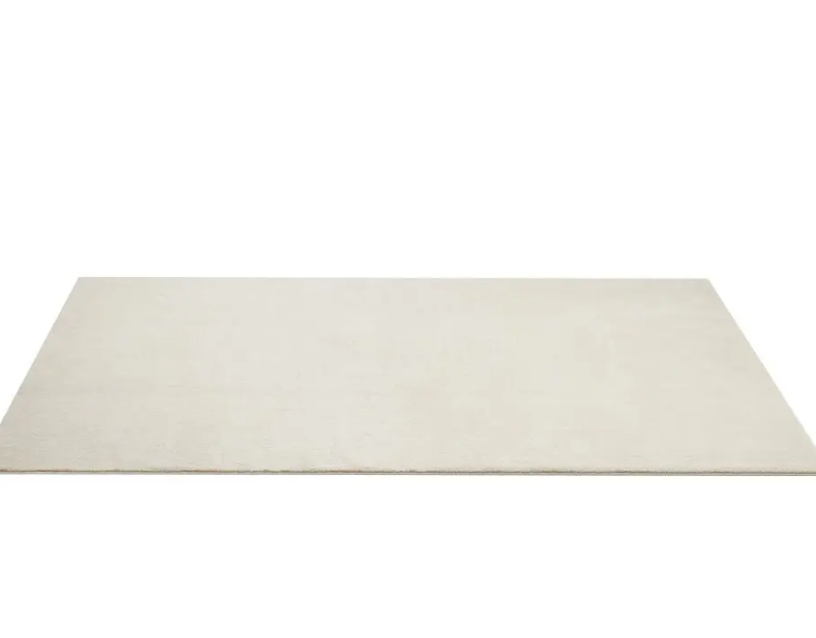 tectake Soft Zone Vloerkleed – Kortpolig – Extra Zacht – Crème – 200 × 290 cm