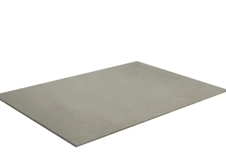 tectake Soft Zone Vloerkleed – Kortpolig – Extra Zacht – Zandkleur – 200 × 290 cm