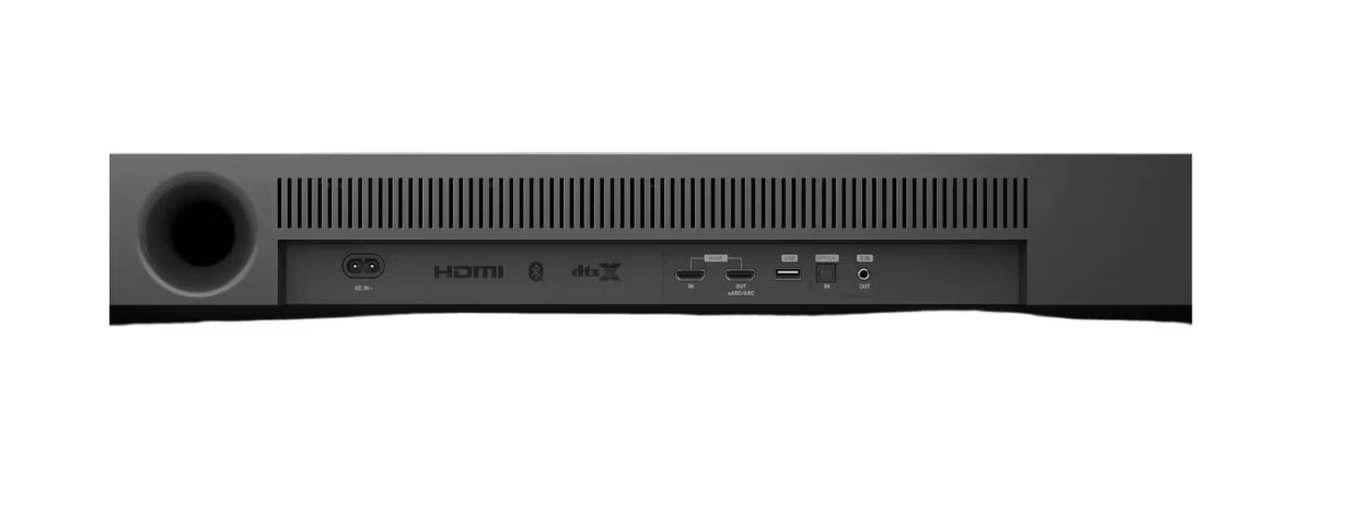 Porsche Design Soundbar PDB90 5.1.2 Dolby Atmos DTS-X – Zwart – 1200 x 210 x 88 mm
