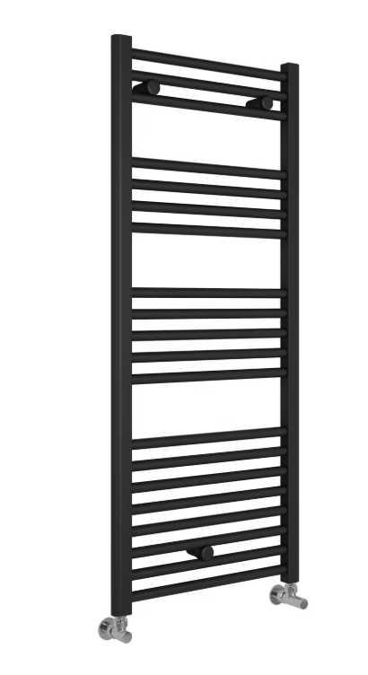 Sanivesk Lima paneelradiator 119x60 cm – 580 watt – zwart