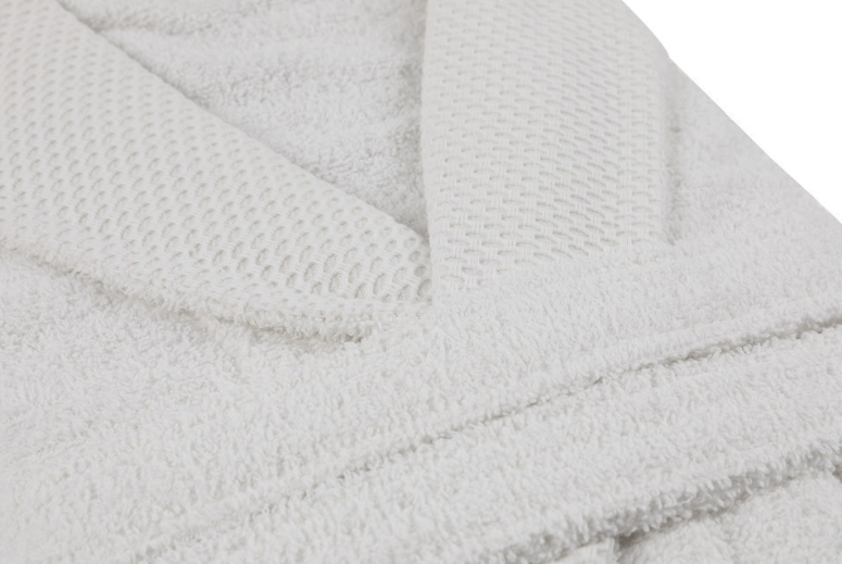 Capa Home luxe badjas katoen 360 gr/m² – wit – maat XXL – unisex