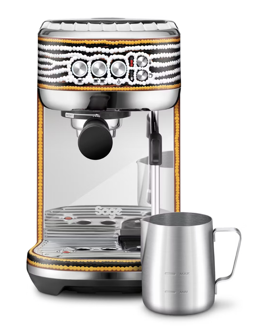 Sage Espressomachine Halfautomaat – Waterreservoir - Automatische Melkopschuimer – 3 Seconden Opwarmtijd - Pre-Infusie – Tingari RVS