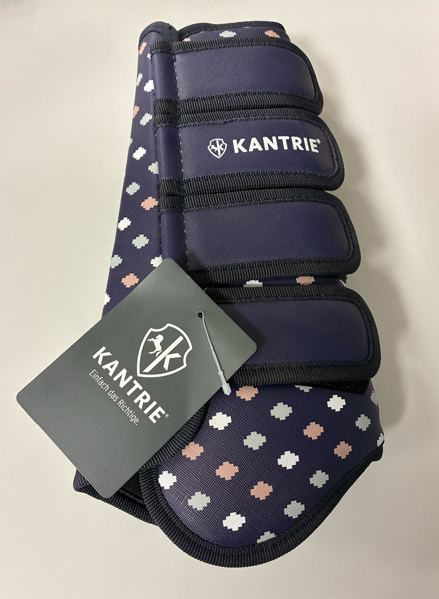 Kantrie Softgamas – Navy blauw met patroon – 4 klettsluitingen – Maat XL