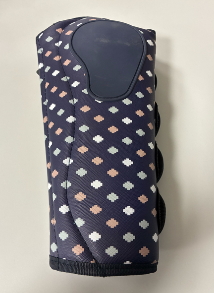 Kantrie Softgamas – Navy blauw met patroon – 4 klettsluitingen – Maat XL