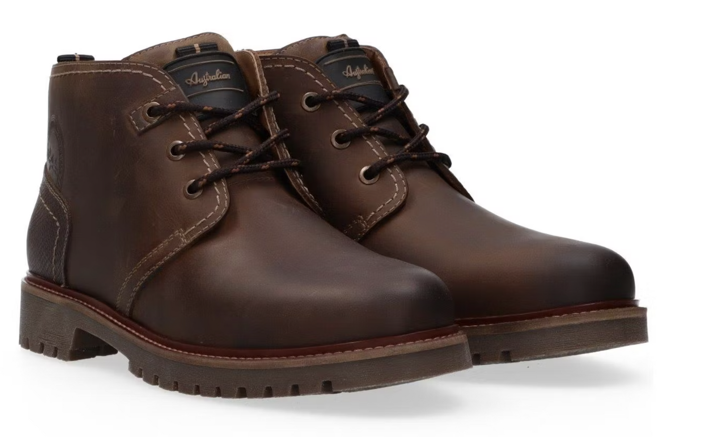 Australian Footwear Sydney Boots Heren – Donkerbruin – Maat 44