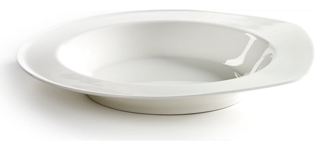 Serax Plate XL White Bond – Set van 4 – 32,7 x 31,2 x 1,8 cm – Wit