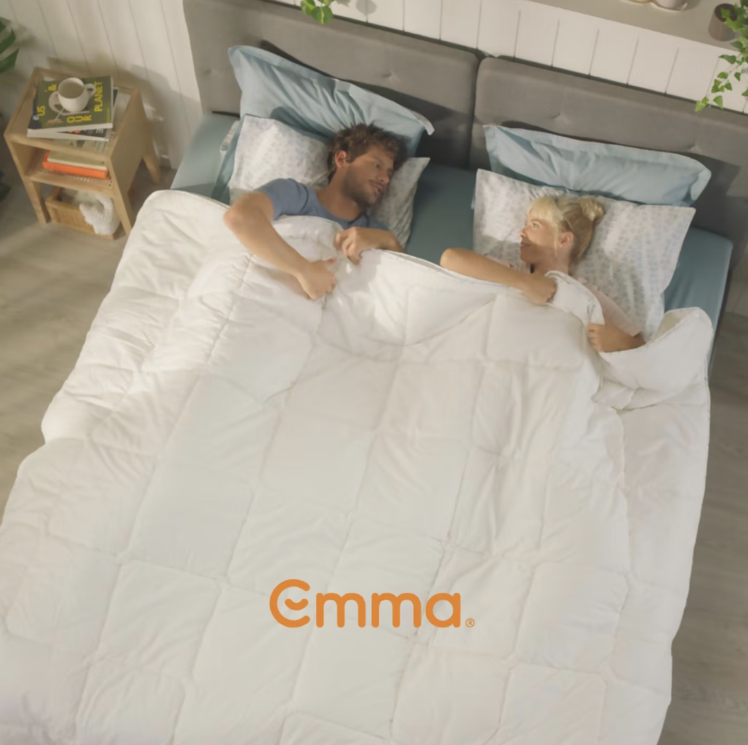 Emma 4-seizoenen dekbed – slim 2-in-1 comfort voor elk seizoen – 240 x 220 cm