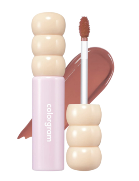 Colorgram Fruity Glass Tint 05 Sweet Persimmon - 3 g - Glanzende lip tint - Persimmon kleur