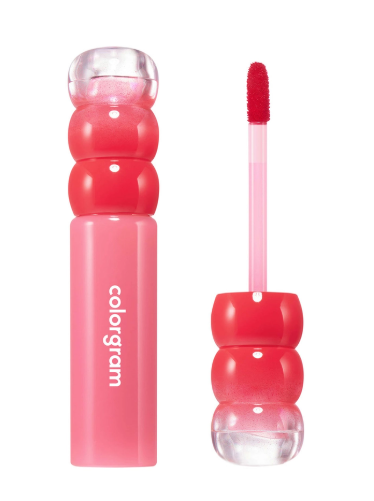 Colorgram Fruity Glass Tint 05 Dainty Cherry - 3g - Zacht Kersrood met Glansfinish