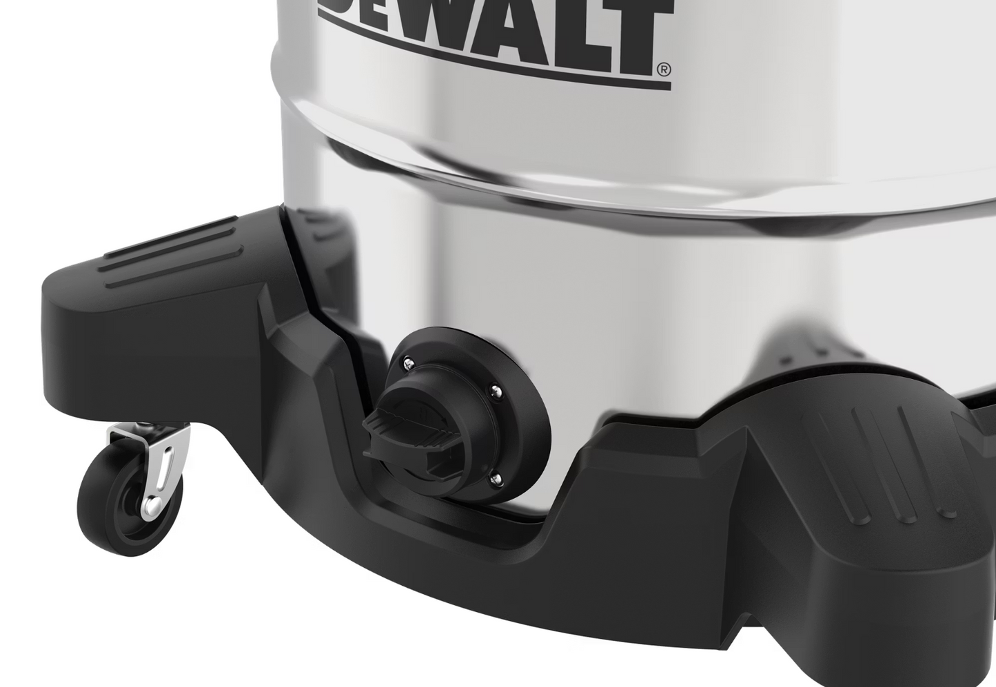 DeWalt 61L Stealthsonic RVS nat-/droogstofzuiger - 61 liter - RVS - 16,1 kg - 960 W - Zwart/Silver