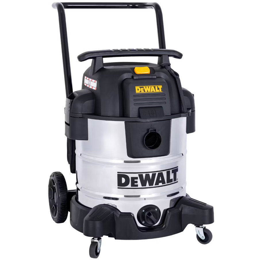 DeWalt Nat- & Droogstofzuiger DXV50SPTA – 50 L incl. Accessoires – 1.300 W – Roestvrij staal – Elektrisch Gereedschap Aansluiting – Blowerfunctie – 220‑240 V