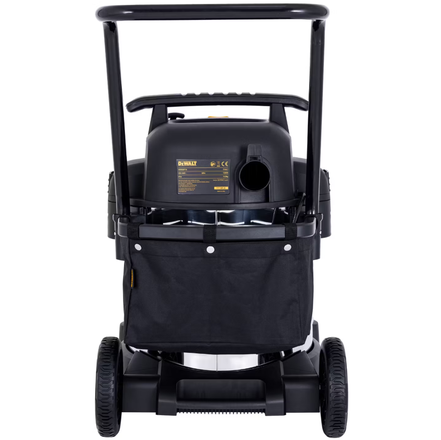 DeWalt Nat- & Droogstofzuiger DXV50SPTA – 50 L incl. Accessoires – 1.300 W – Roestvrij staal – Elektrisch Gereedschap Aansluiting – Blowerfunctie – 220‑240 V