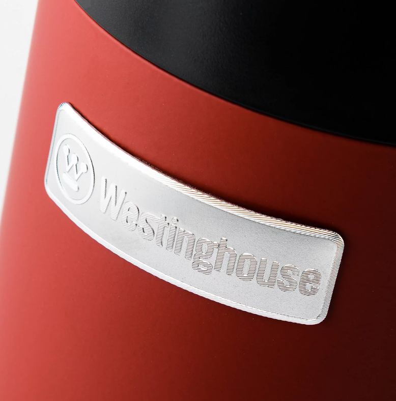 Westinghouse Retro Handmixer 350W – Rood – 2 Gardes & 2 Deeghaken – Met Opbergstandaard