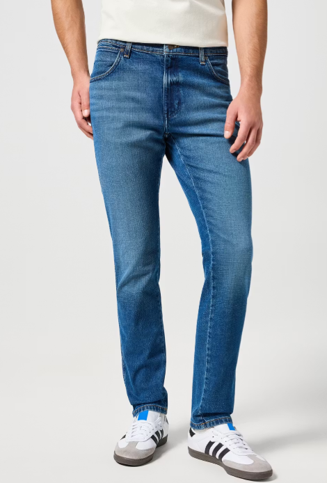 Wrangler River Jeans Heren Raindrop W31/L32 – Comfortabele tapered fit, duurzaam denim