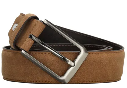 Milanoro Lederen Riem Mannen 115 cm - Cognac – Klassiek & Tijdloos