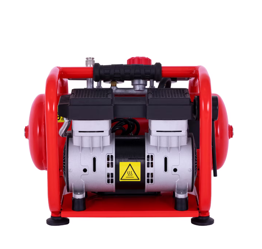 Ecomax - 11 L Stille Luchtcompressor - 800 W - Olievrij