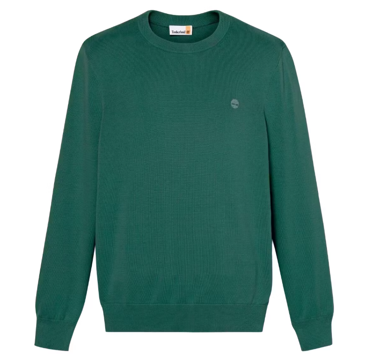 Timberland John Sweater met Ronde Hals - Heren - Groen - Maat XL