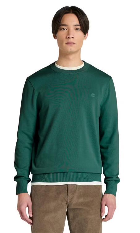 Timberland John Sweater met Ronde Hals - Heren - Groen - Maat XL