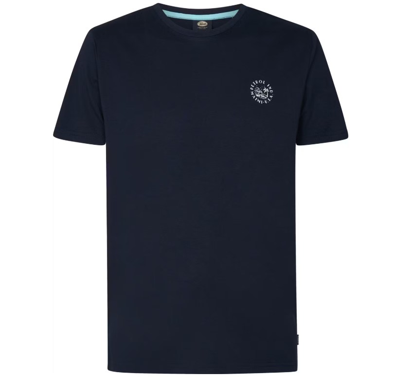 Petrol Industries Classic T-Shirt Heren - Set van 3 - Wit, Blauw & Navy - Maat S