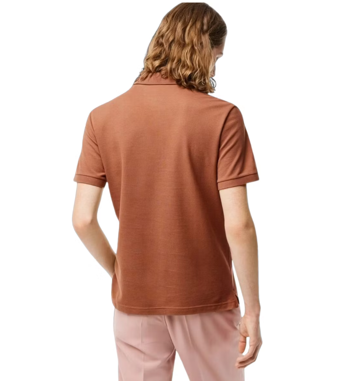 Lacoste Petit Piqué Polo Slim Fit – Bruin – Maat FR 9 / US 4XL