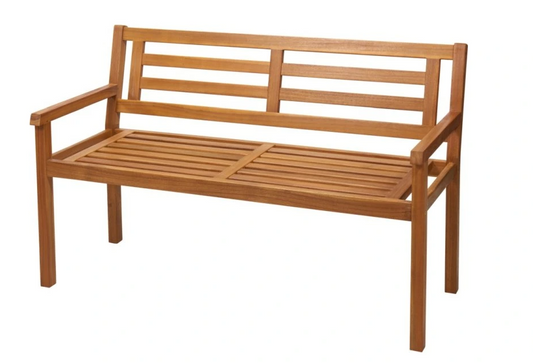 ProGarden Tuinbank - 120 x 57 x 75 cm - acacia - natuurlijke teaklook - Hout Bruin
