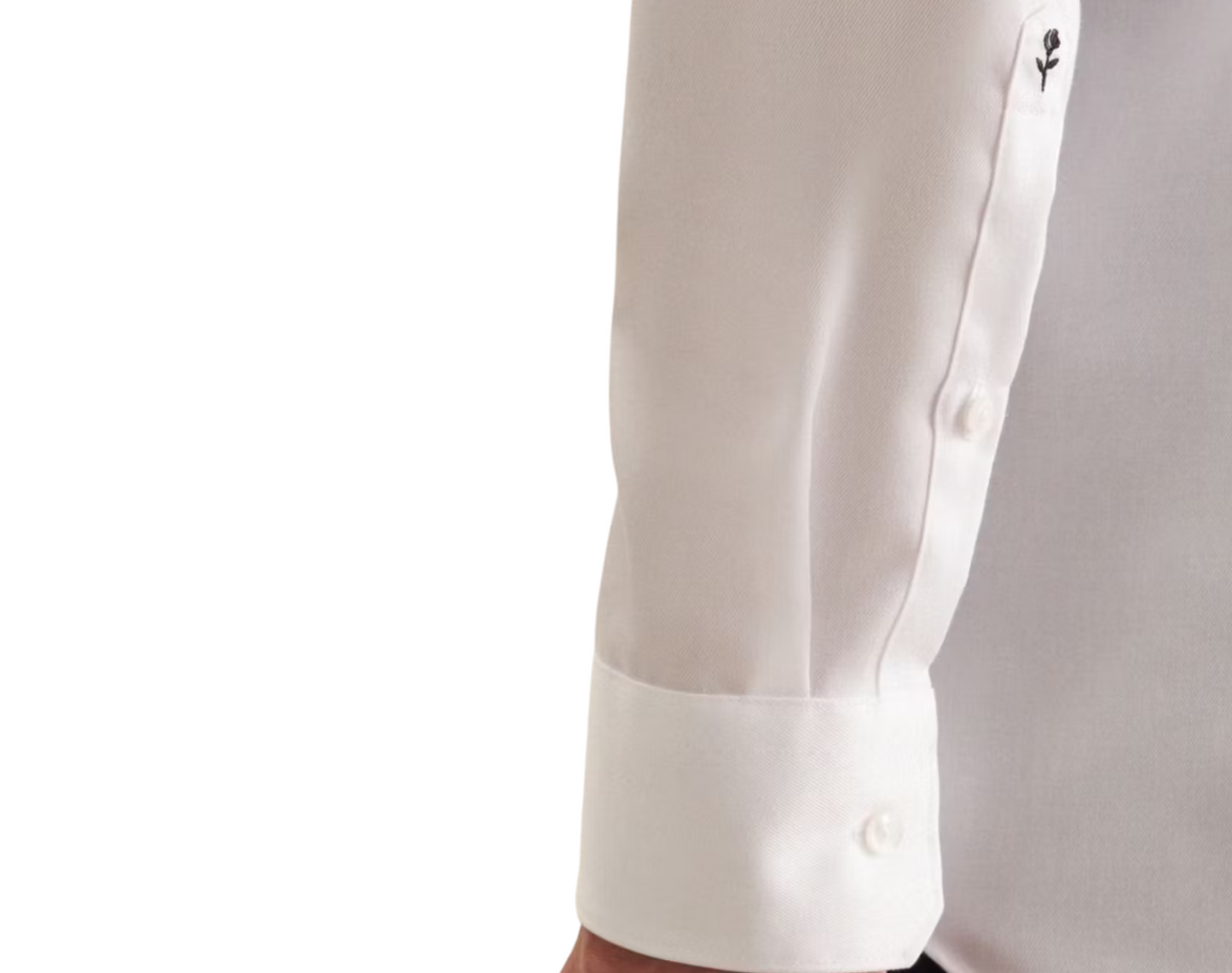 Seidensticker Business Overhemd Heren | 100% Katoen | New Kent Kraag | Slim Fit of Regular Fit | Wit