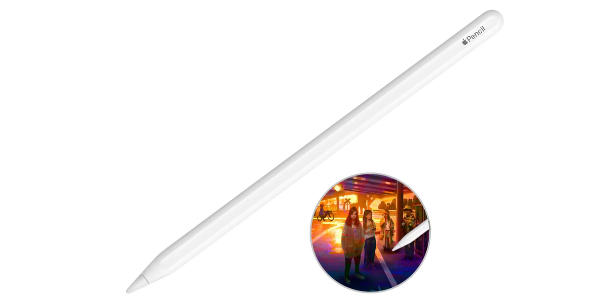 Apple Pencil 2e Generatie | Magnetisch Opladen | Bluetooth | Voor iPad Pro, Air & Mini
