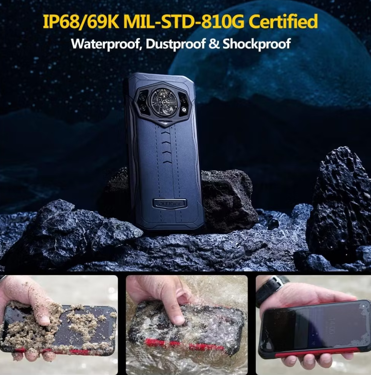 Doogee S98 Outdoor Smartphone | 8 GB RAM | 256 GB Opslag | Nachtzichtcamera | 6000 mAh